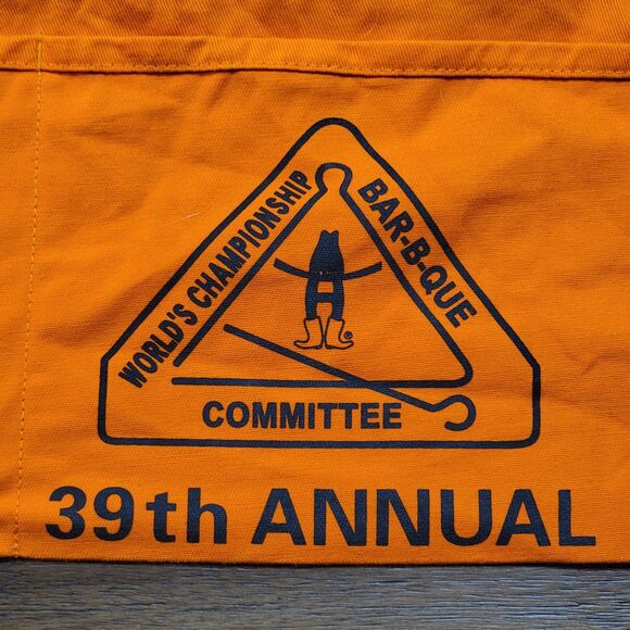 Houston Livestock Show & Rodeo Bar-B-Que Contest Apron 2012 - Picture 3 of 6